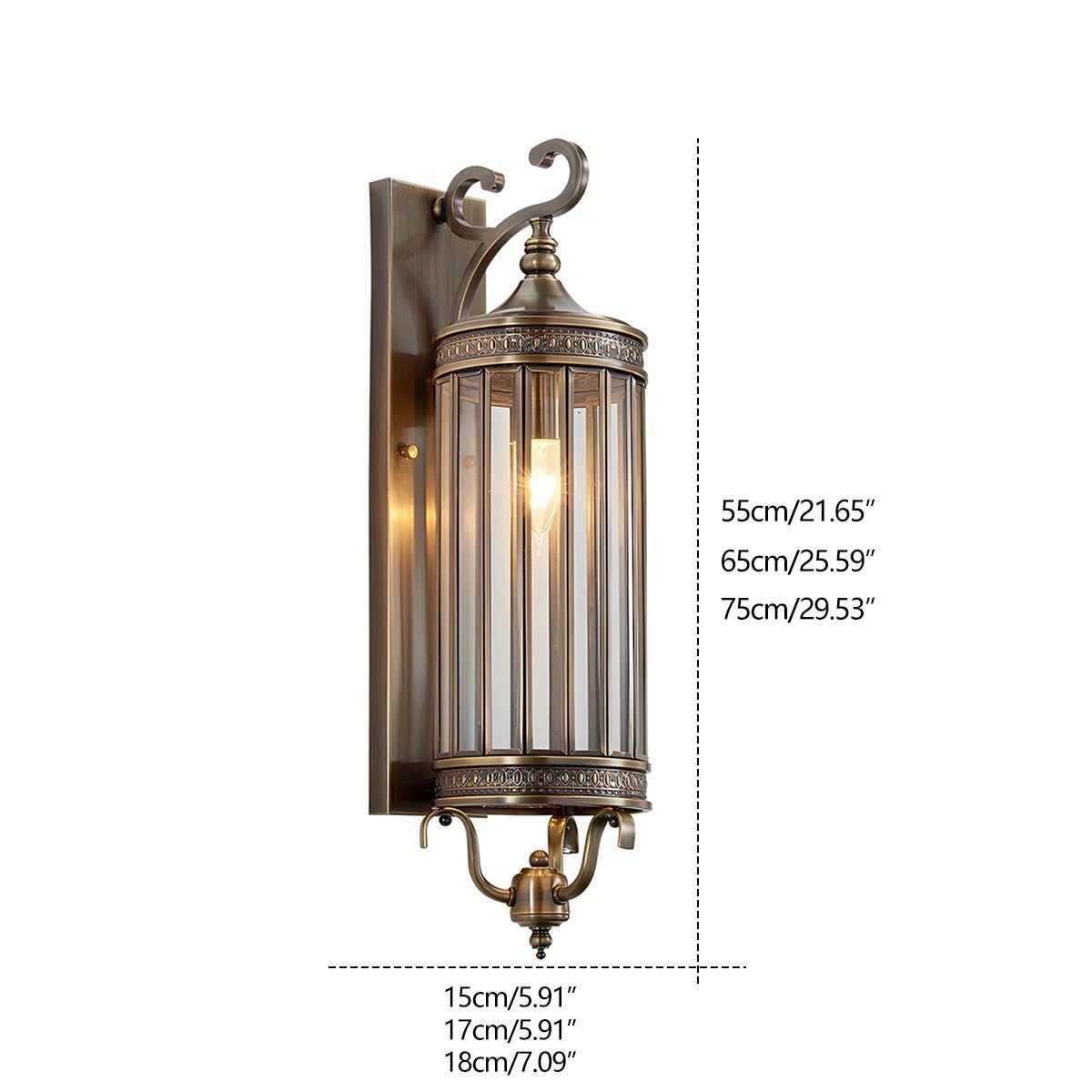 Waterproof Outdoor Vintage Mid Century LED Porch Light Wall Lights - Flyachilles