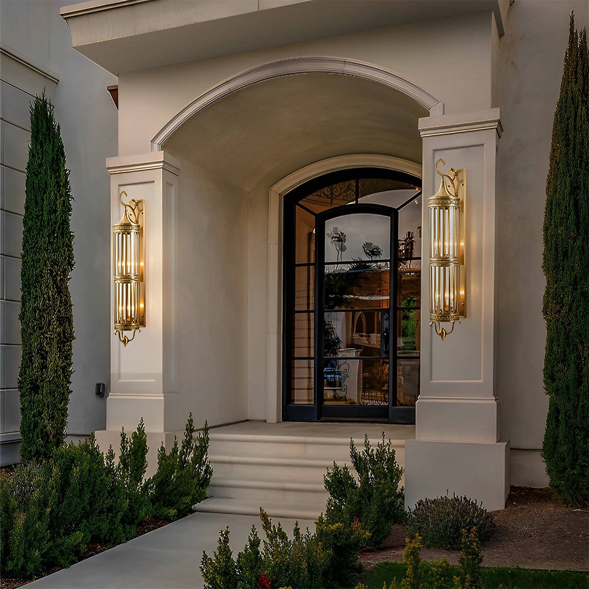 Waterproof Outdoor Vintage Mid Century LED Porch Light Wall Lights - Flyachilles