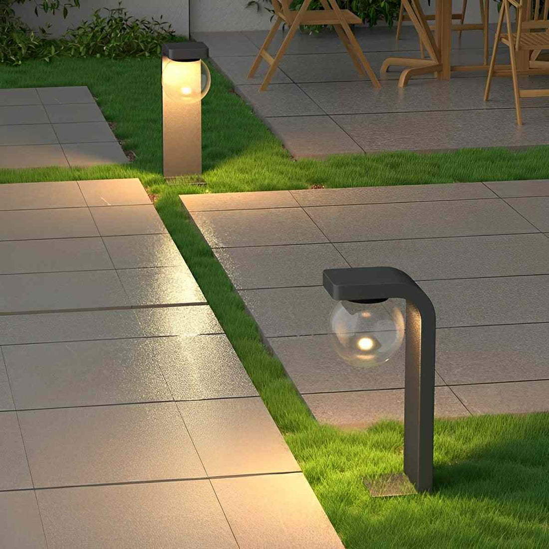 Waterproof Rectangular Globe Outdoor LED Landscape Lawn Lights - Flyachilles