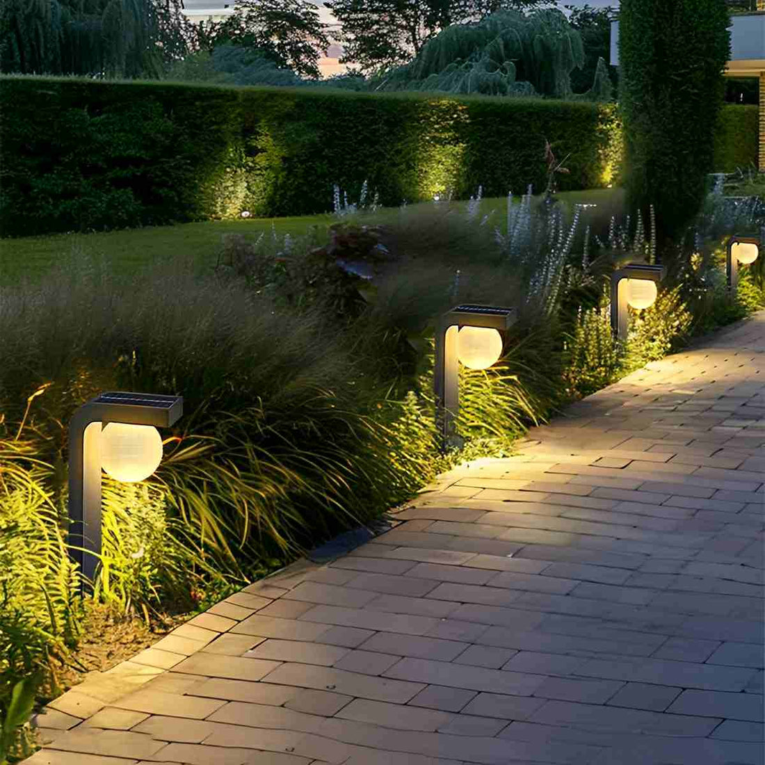 Waterproof Rectangular Globe Outdoor LED Landscape Lawn Lights - Flyachilles