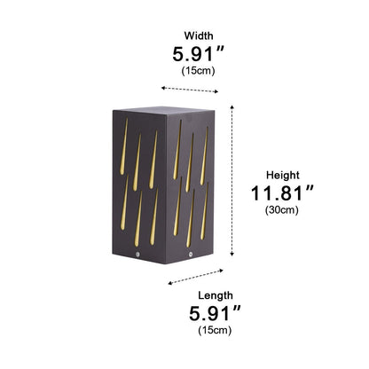 Waterproof Rectangular Meteor LED Outdoor Landscape Lighting - Flyachilles