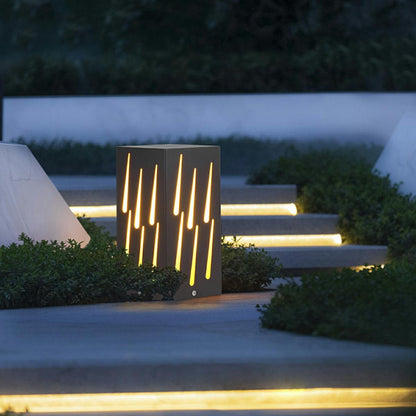 Waterproof Rectangular Meteor LED Outdoor Landscape Lighting - Flyachilles