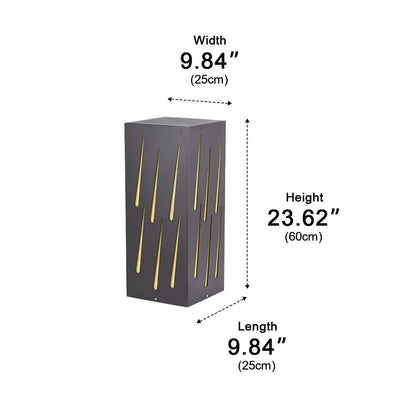 Waterproof Rectangular Meteor LED Outdoor Landscape Lighting - Flyachilles