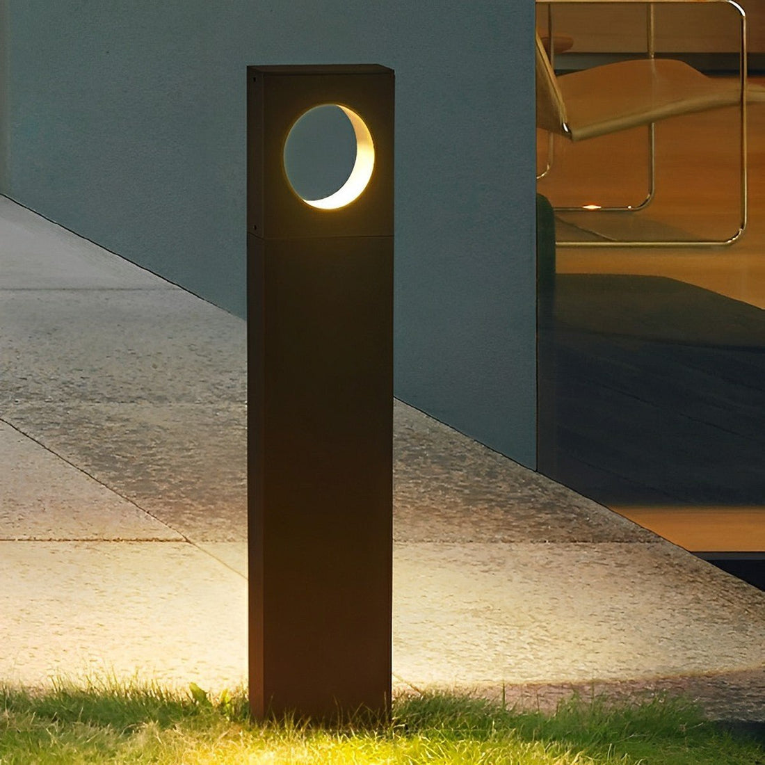 Waterproof Rectangular Ring Hollow Outdoor LED Landscape Lawn Lights - Flyachilles