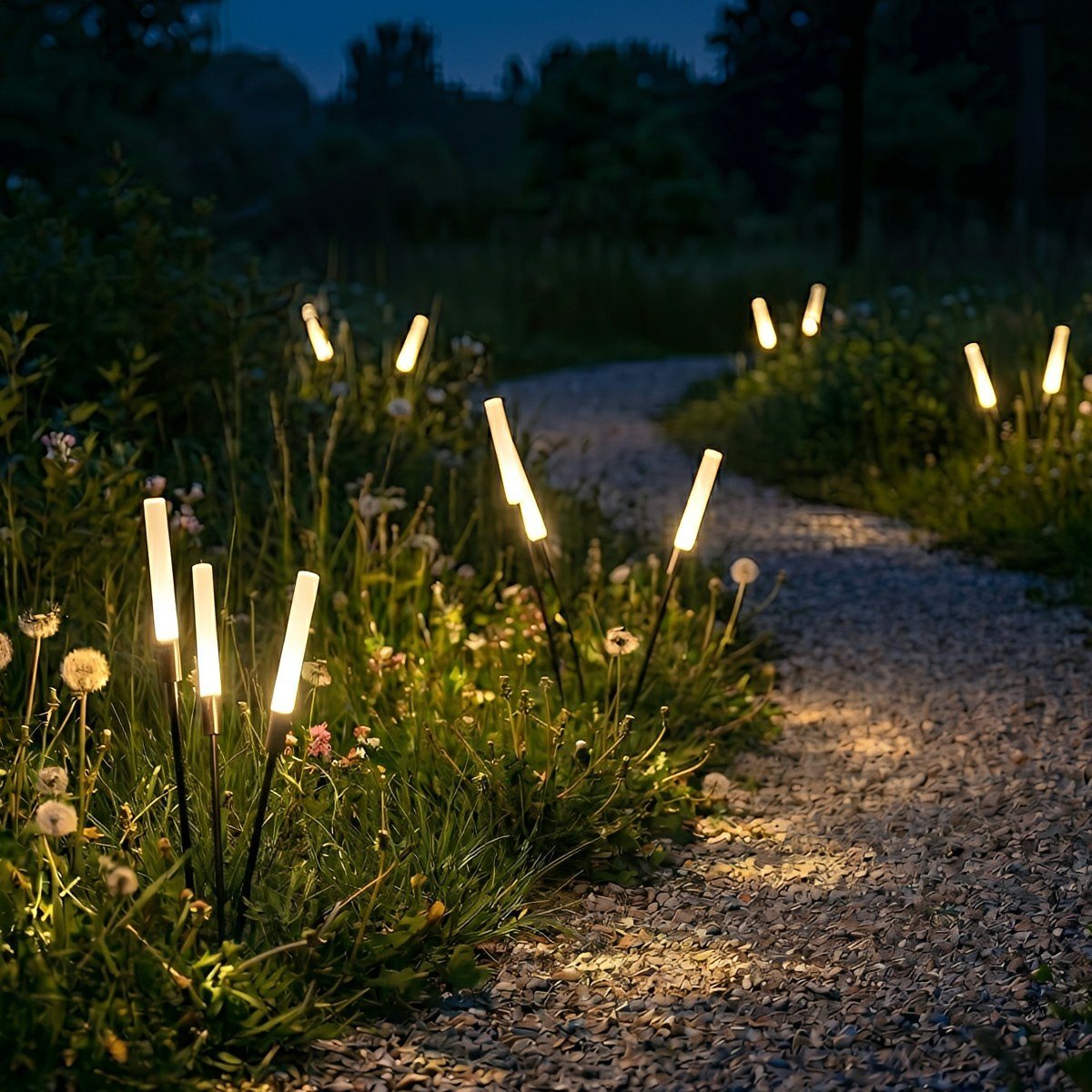 Waterproof Reed Shaped Lights LED Garden Landscape Lawn Lighting - Flyachilles