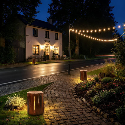 Waterproof Resin Simulation Tree Stump Garden Landscape Lawn Light - Flyachilles