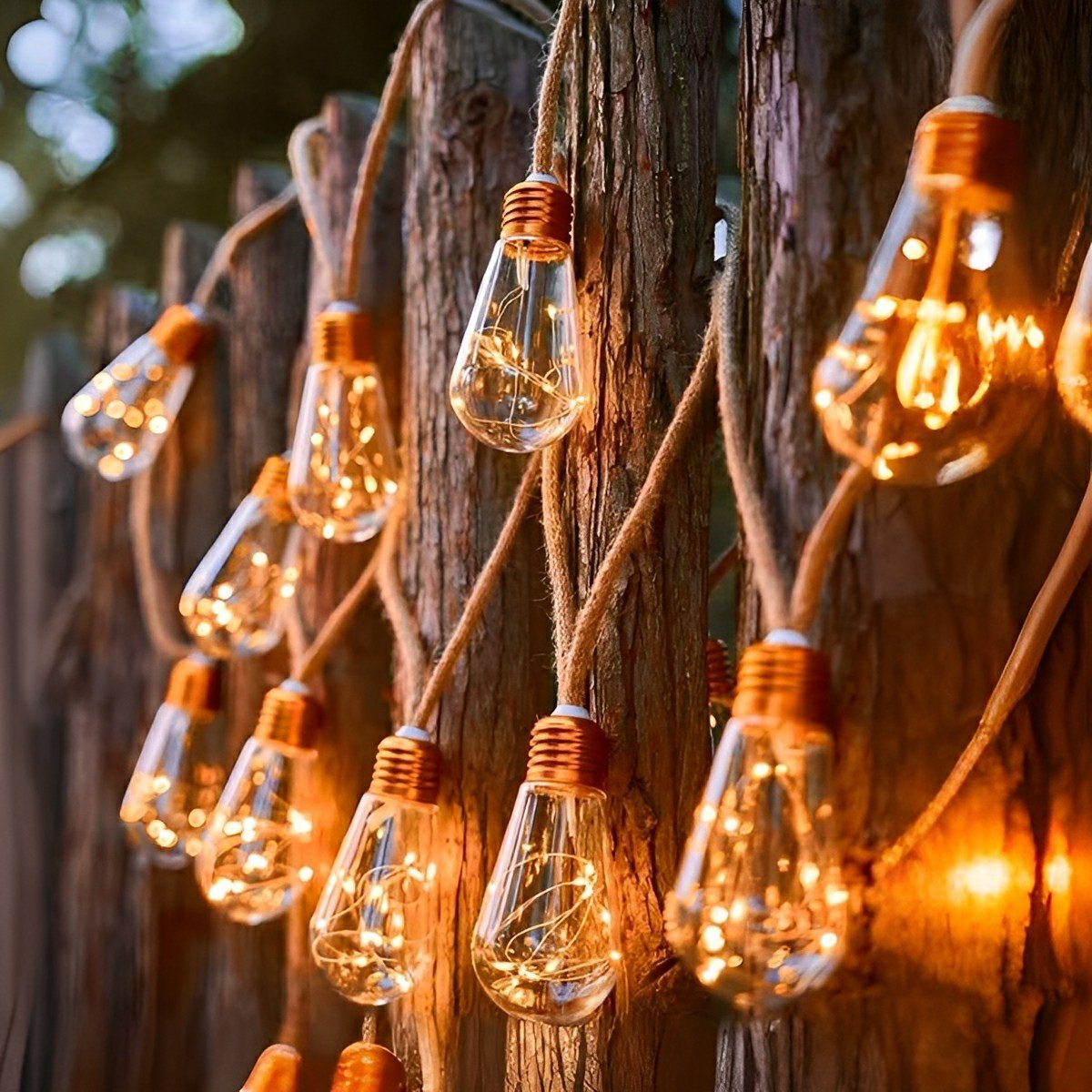 Waterproof Solar LED Outdoor String Lights - Flyachilles