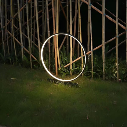 Waterproof Solar LED Ring Outdoor Lawn Landscape Lights - Flyachilles
