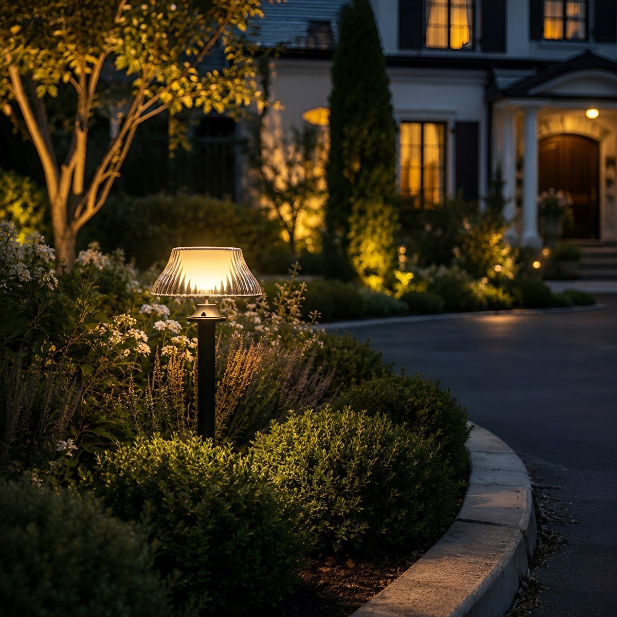Waterproof Solar Mushroom Shade Outdoor Pathway Light - Flyachilles