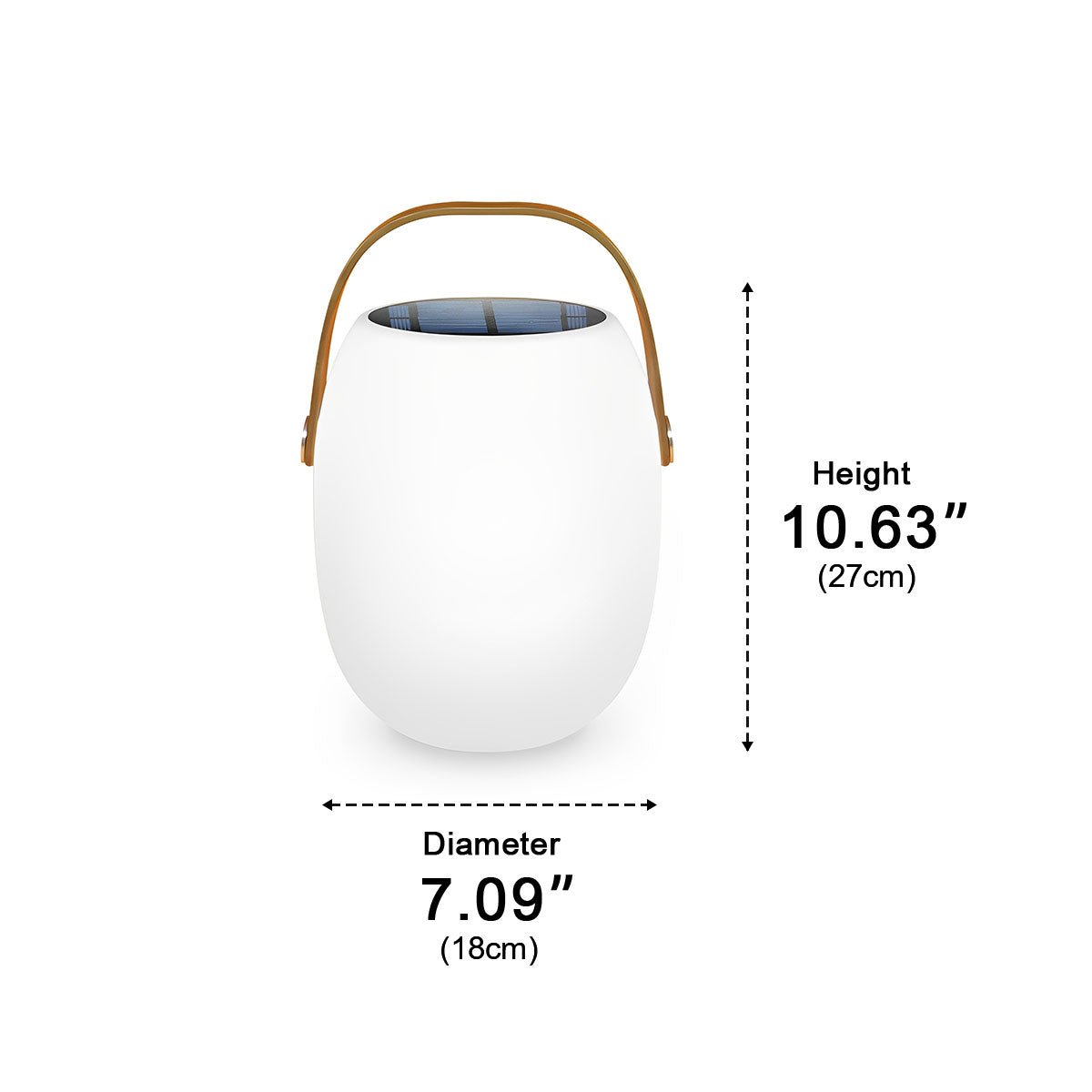Waterproof Solar Outdoor LED Hanging Lantern Lights - Flyachilles