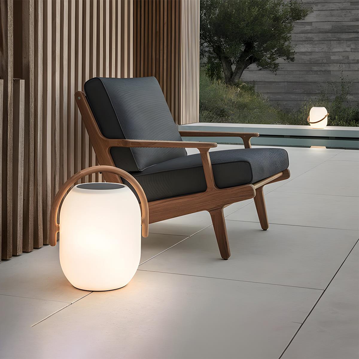 Waterproof Solar Oval Outdoor Tabletop Lamp Lanterns - Flyachilles