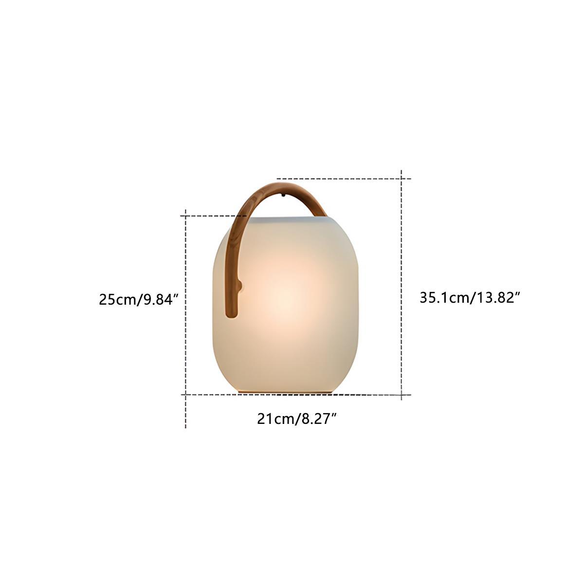 Waterproof Solar Oval Outdoor Tabletop Lamp Lanterns - Flyachilles
