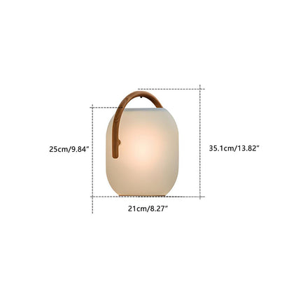 Waterproof Solar Oval Outdoor Tabletop Lamp Lanterns - Flyachilles