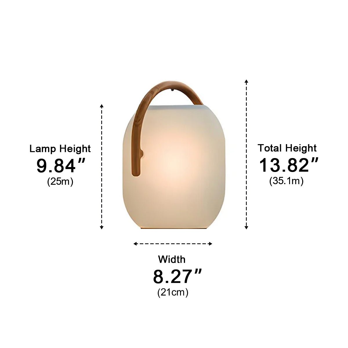Waterproof Solar Oval Outdoor Tabletop Lamp Lanterns - Flyachilles
