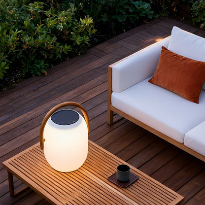 Waterproof Solar Oval Outdoor Tabletop Lamp Lanterns - Flyachilles