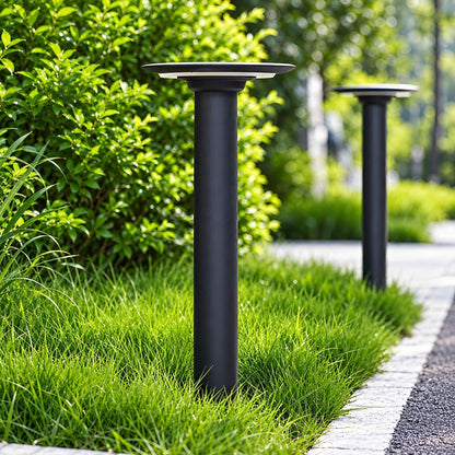 Waterproof Solar Round UFO Shaped LED Path Lights Outdoor Lawn Lights - Flyachilles