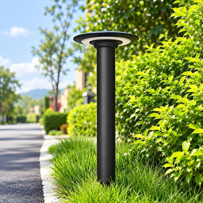 Waterproof Solar Round UFO Shaped LED Path Lights Outdoor Lawn Lights - Flyachilles