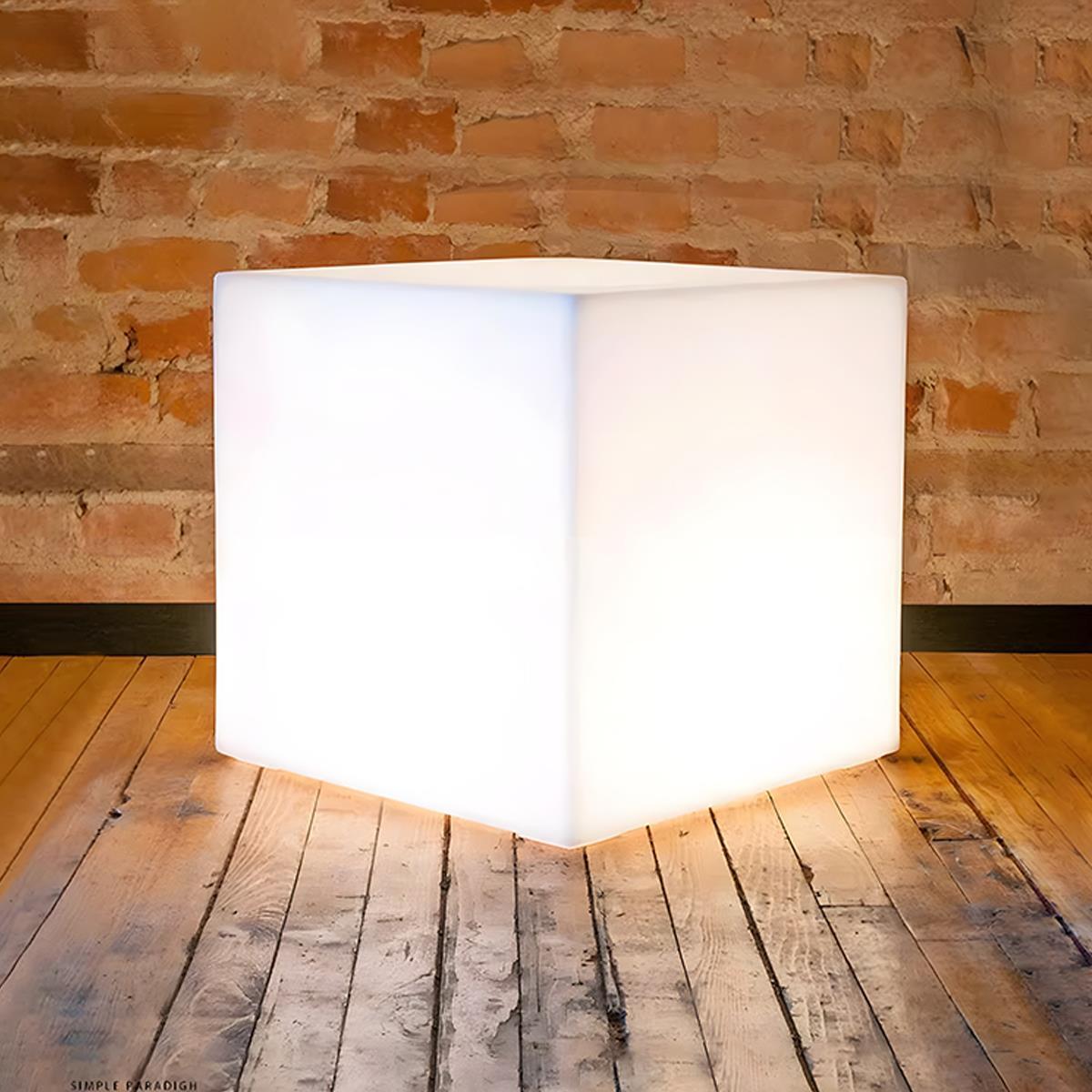 Waterproof Solar Square Cube LED Outdoor Landscape Lighting - Flyachilles