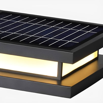 Waterproof Square Stainless Steel LED Outdoor Post Cap Light - Flyachilles