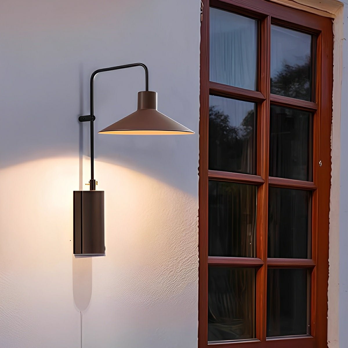 Waterproof Umbrella Outdoor LED Porch Light Exterior Wall Lights - Flyachilles