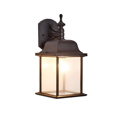 Waterproof Vintage Farmhouse Lantern Outdoor LED Porch Wall Lights - Flyachilles