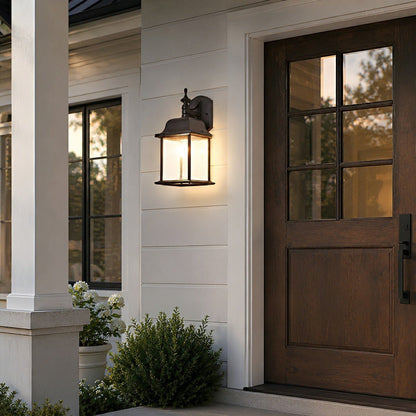 Waterproof Vintage Farmhouse Lantern Outdoor LED Porch Wall Lights - Flyachilles