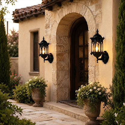 Waterproof Vintage Gazebo LED Outdoor Porch Wall Lights - Flyachilles