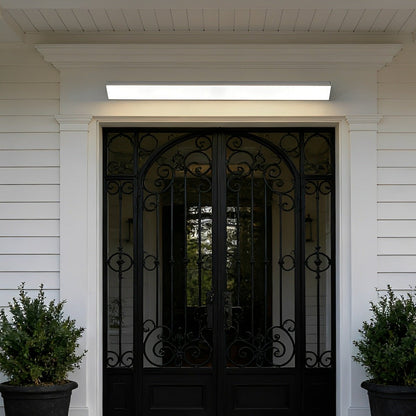 White Waterproof Outdoor LED Strip Lights Porch Light Exterior Wall Lights - Flyachilles