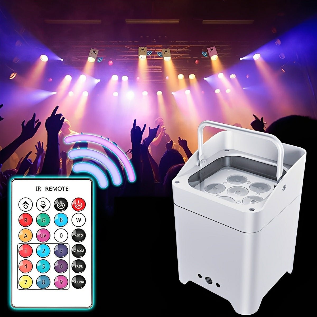 Wireless WiFi 2.4G LED Spot Light Ambient Lighting - Flyachilles